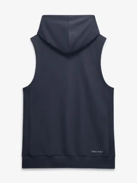Men's Chicago Bears Nike Navy 2026 Rivalries Collection Sideline Sleeveless Fleece Hoodie