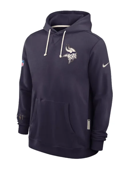 Men's Minnesota Vikings Nike Purple 2026 Rivalries Collection Dri-FIT Pullover Hoodie