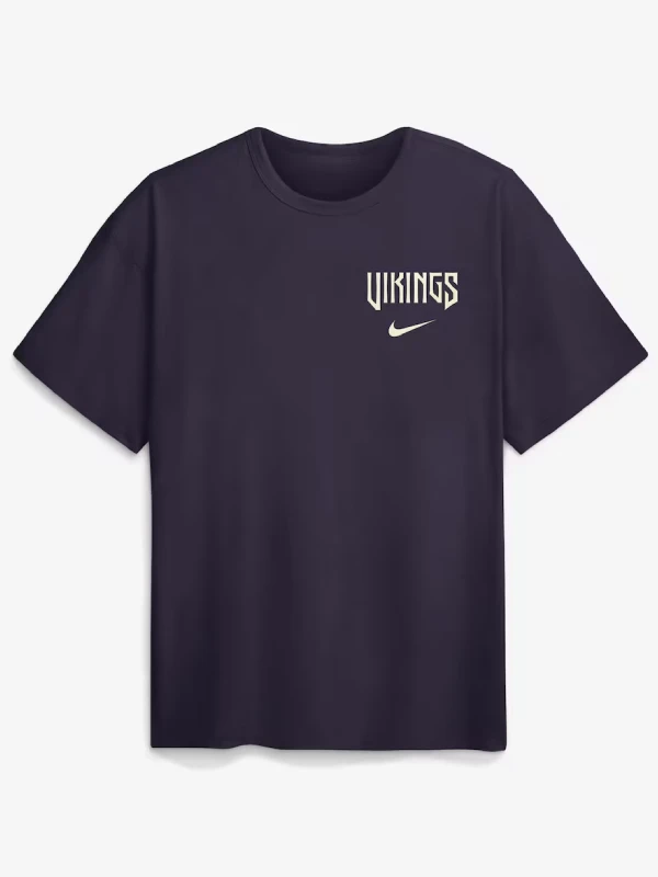 Men's Minnesota Vikings Nike Purple 2026 Rivalries Collection Max90 T-Shirt