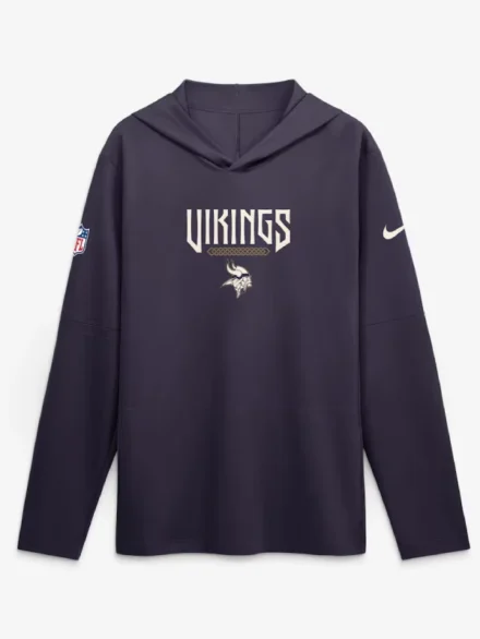 Minnesota Vikings Rivalries Hooded Long Sleeve T-shirt