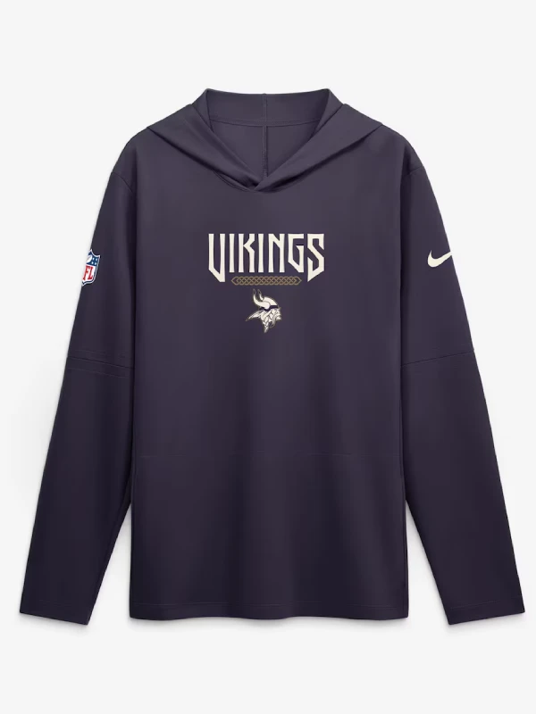 Minnesota Vikings Rivalries Hooded Long Sleeve T-shirt