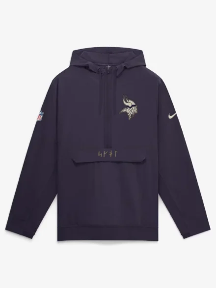 Minnesota Vikings Rivalries Nike Sideline Anorak Jacket 2026