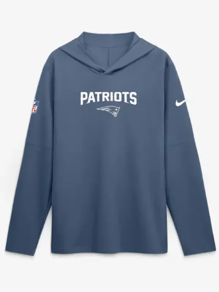 New England Patriots Rivalries Hooded Long Sleeve T-shirt