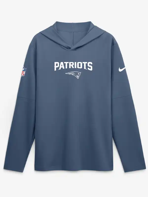 New England Patriots Rivalries Hooded Long Sleeve T-shirt