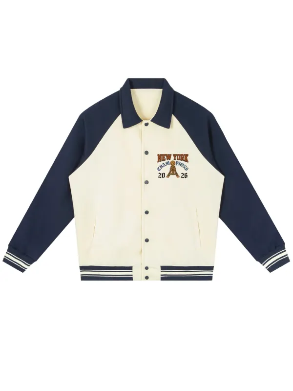 New York Basketball Champions Varsity Jacket 2026