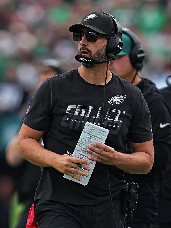 Nick Sirianni Philadelphia Eagles Nike Sideline T-shirt 2026