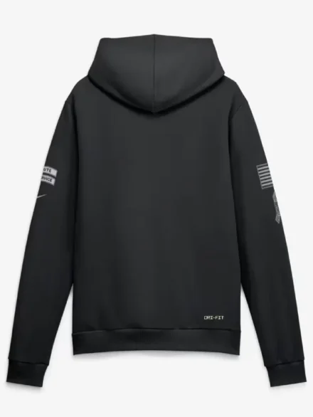 Pittsburgh Steelers Nike 2026 Salute to Service Sideline Dri-FIT Pullover Hoodie - Black