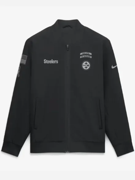 Pittsburgh Steelers Salute to Service Bomber Jacket 2026
