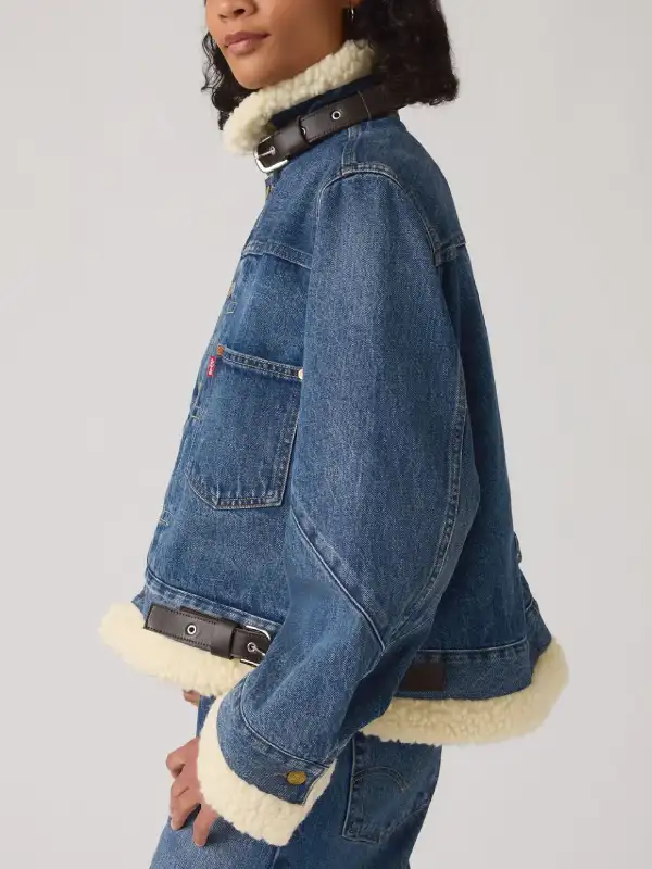 Sacai x Levi’s Denim Sherpa Jacket