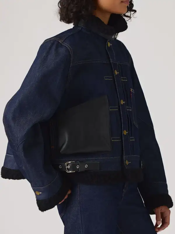 Sacai x Levi’s Sherpa Jean Jacket