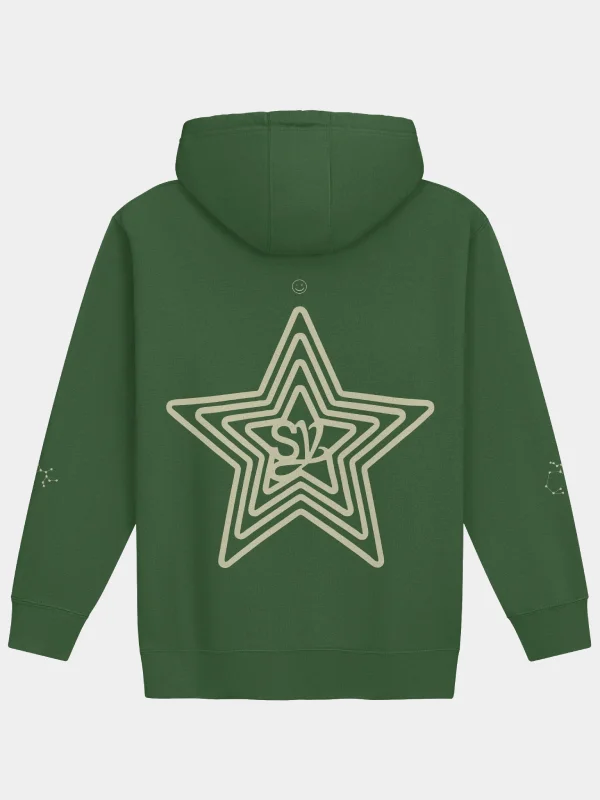 Salish Matter Sincerely Yours Green Hoodie