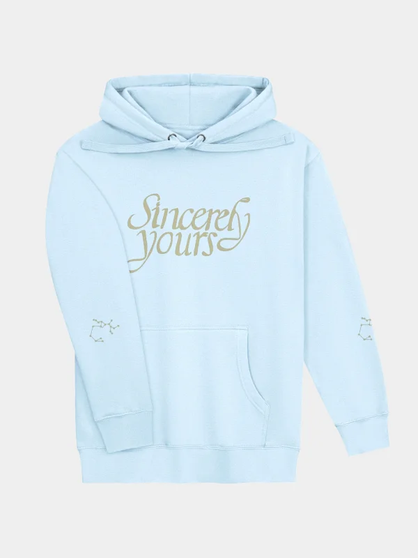 Salish Matter Sincerely Yours Hoodie Sky Blue