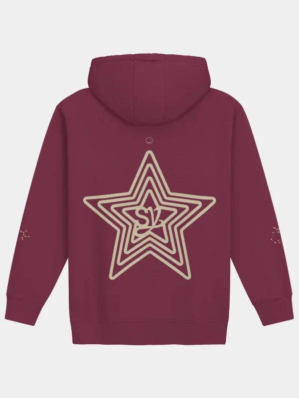 Salish Matter Sincerely Yours Maroon Hoodie