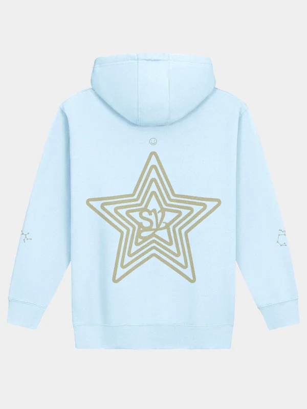 Salish Matter Sincerely Yours Sky Blue Hoodie