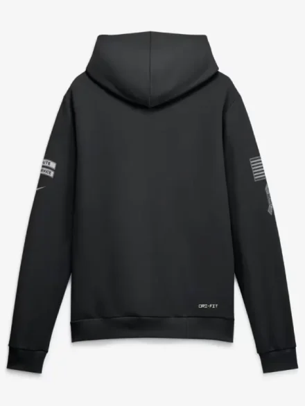San Francisco 49ers Nike 2026 Salute to Service Sideline Dri-FIT Pullover Hoodie - Black