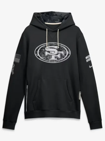 San Francisco 49ers Salute to Service Hoodie 2026