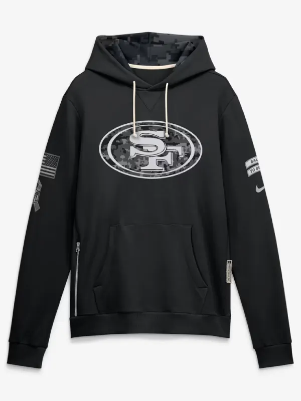 San Francisco 49ers Salute to Service Hoodie 2026