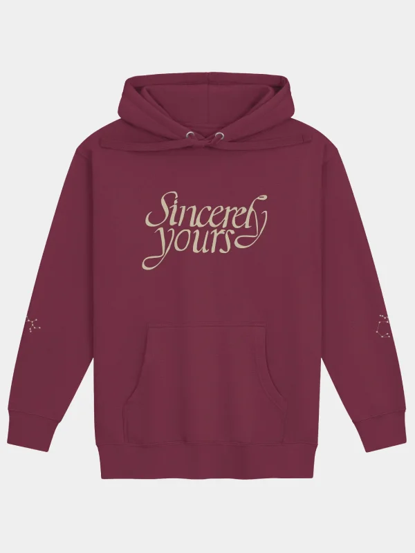 Sincerely Yours Salish Matter Maroon Hoodie