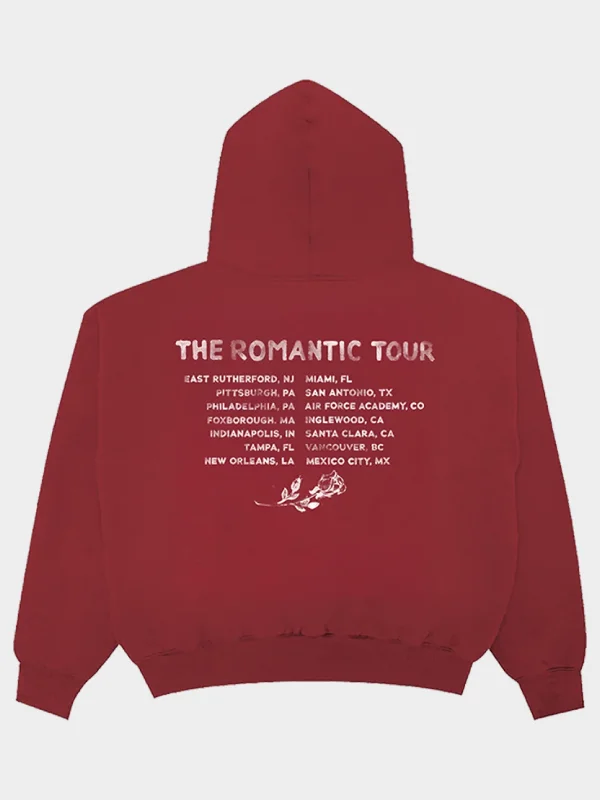 The Romantic Tour Bruno Mars Hoodie 2026