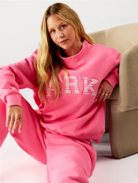 miranda mckeon Pink Aid x Parke Breast Cancer Sweatshirt