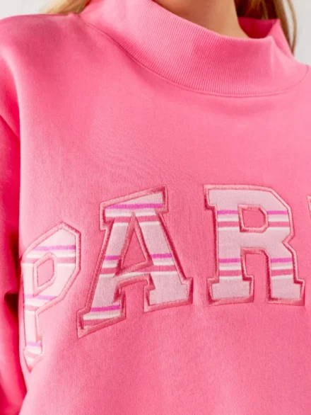 miranda mckeon parke breast cancer awareness sweatshirt