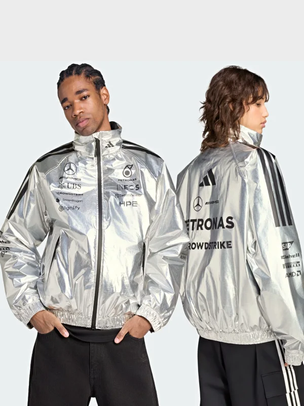 Adidas Mercedes - AMG Petronas Formula 1 Team Silver Jacket 2026