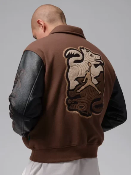 Air Jordan Flight Day of the Dead Men's varsity jacket