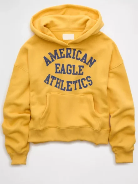 American Eagle Campus Hoodie Yellow
