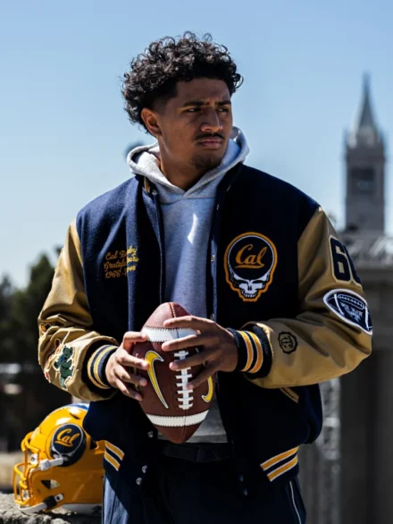 Cal Athletics x Grateful Dead Varsity Jacket