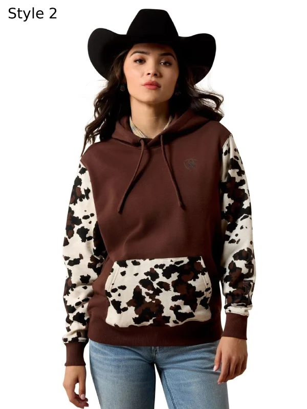 Cow Print Ariat Hoodie