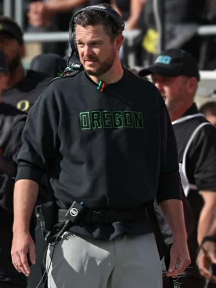 Dan Lanning Oregon Ducks Black Sweatshirt 2026