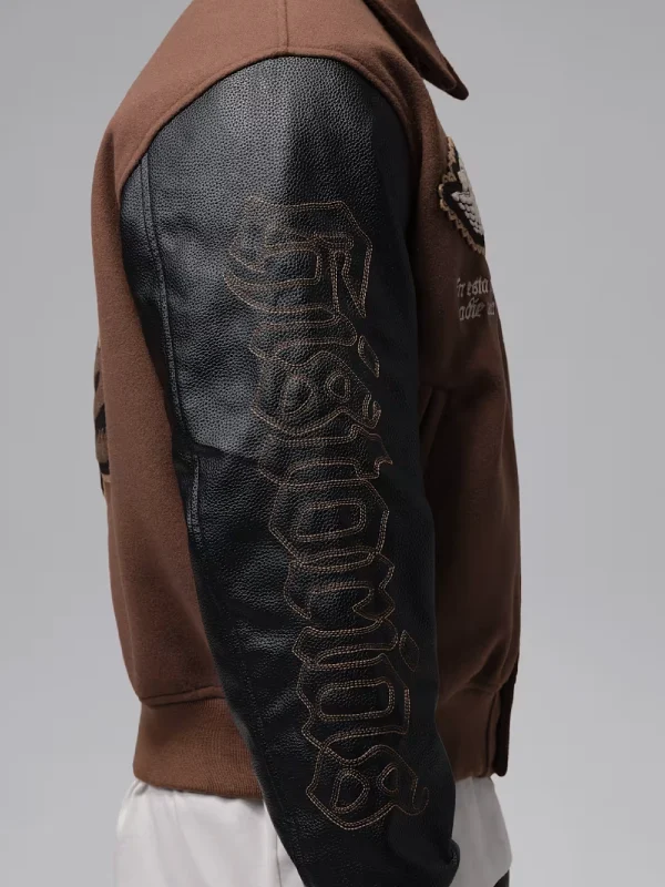 Flight Day of the Dead Jordan Varsity Jacket