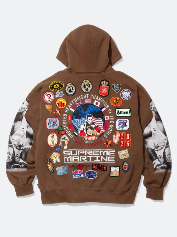 Mike Tyson Supreme Hoodie Black
