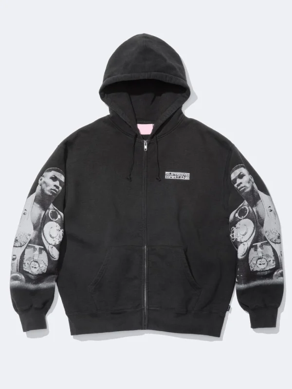 Mike Tyson Supreme x Martine Rose Zip-Up Hoodie Black