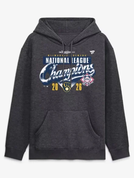 Milwaukee Brewers 2026 National League Champions Locker Room Hoodie