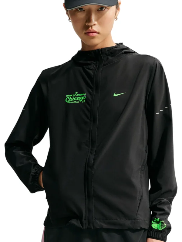 Nike Chicago Marathon 2026 Women's Swift Repel Packable Running Jacket