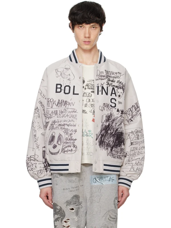 Paly Gray Bolinas Bomber Jacket