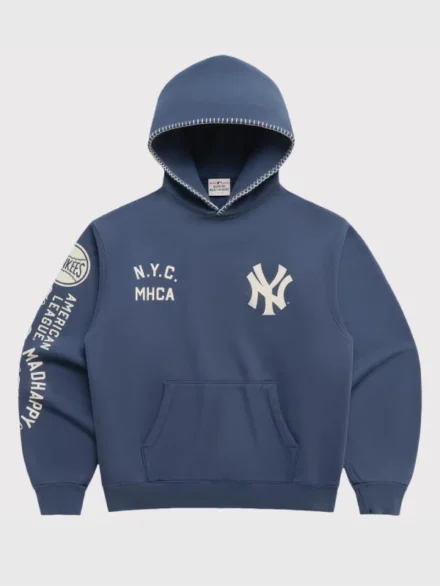 Unisex New York Yankees Madhappy Navy MHCA Fleece Hoodie