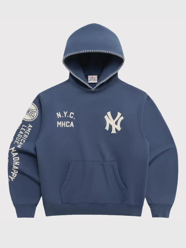 Unisex New York Yankees Madhappy Navy MHCA Fleece Hoodie